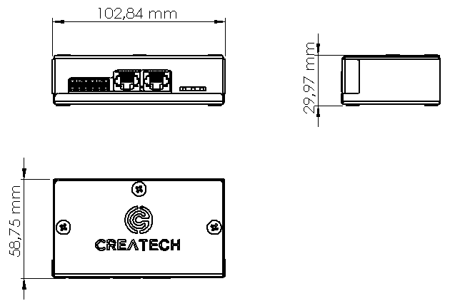 CRE-M-9011 — Teknik Ölçüler
